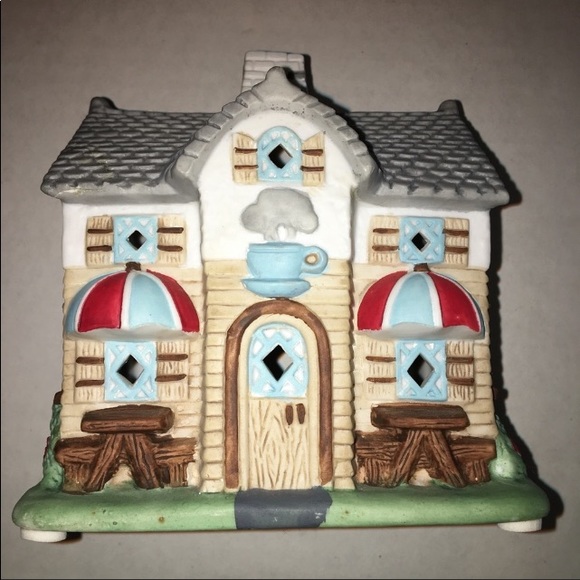 Set of 4 Vintage Retired PARTYLITE Buildings NIB - Picture 7 of 14